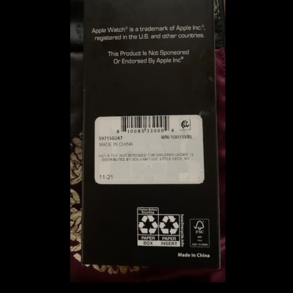 Apple Watchband Denim Blue NIB - Picture 2 of 2